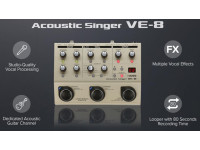 <b>BOSS VE-8 ACOUSTIC SINGER Processador Voz c/ HARMONY + Canais VOCAL/GUITAR</b> <b>BOSS VE-8 ACOUSTIC SINGER Processador Voz c/ HARMONY + Canais VOCAL/GUITAR</b>